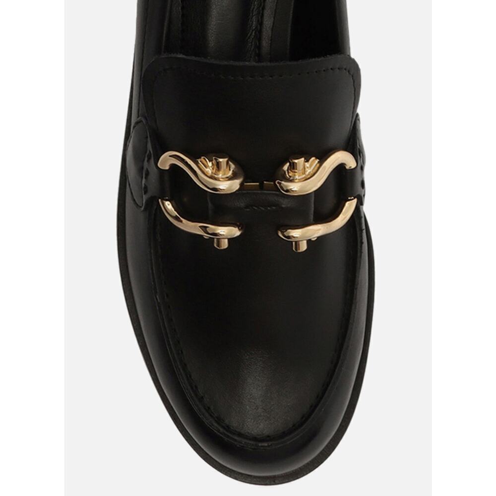 Arezzo Caroline Leather Loafer Size 5.5B - Picture 2 of 4